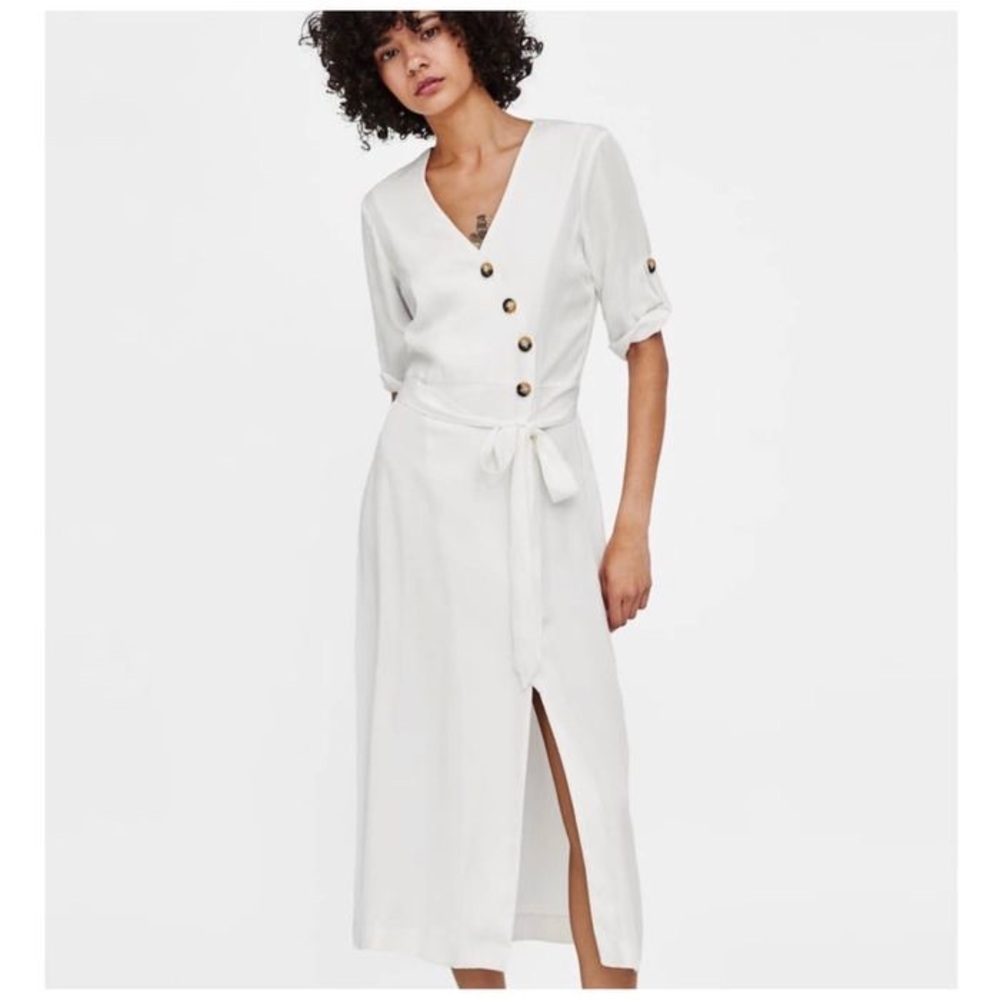 Nwt Zara white dress sz XS